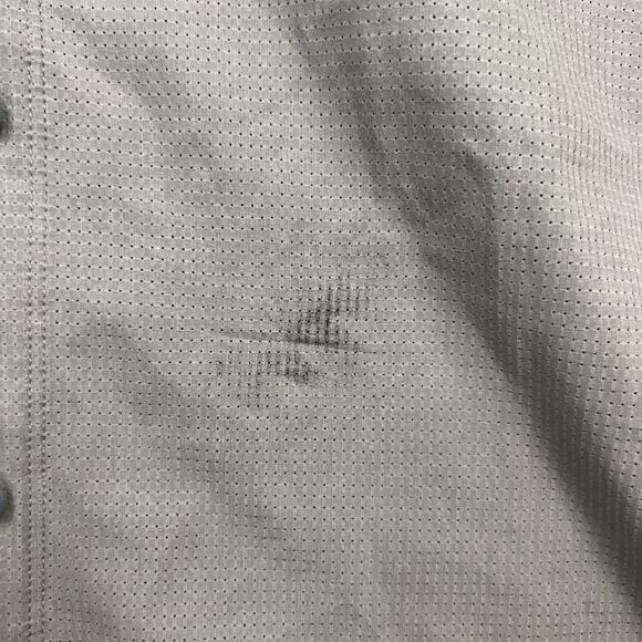 Kuhl Shirt Mens Large Gray Short Sleeve Button Up Hiking Outdoor Polyester - Picture 3 of 9